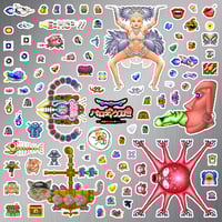 Image 1 of Parodius Da! Shinwa kara Owarai e Arcade Magnet Set (93 Pieces)