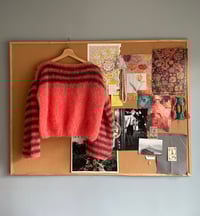 Image 1 of Pink + Burgundy