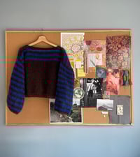 Image 1 of Brown + Blue