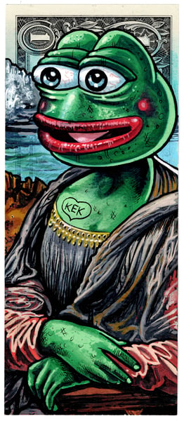 Image of Real Dollar Original. Mona Pepe.