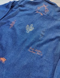 Image 2 of Fereday — Cowboy Indigo Shirt — 2XL