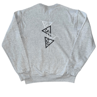 Image 2 of Currency Crew Scrabble Crewneck Grey