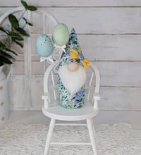 Image 1 of Easter Egg Balloon Gnome