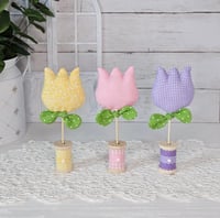 Image 1 of Wooden Spool Tulip