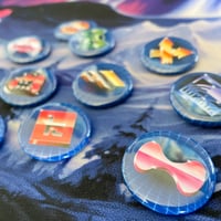 Image 1 of Splatoon Chrome Gear Brand Buttons