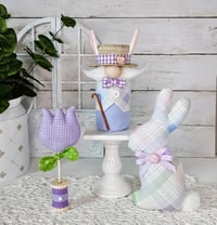 Image 5 of Calico Fabric Bunny