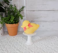 Image 3 of Calico Fabric Chick