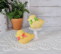 Image 1 of Calico Fabric Chick
