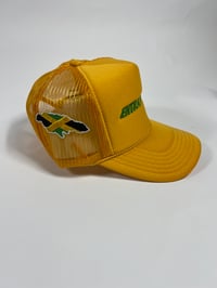 Image 3 of Gold/Green “ Dancehall Vybz“ Trucker 