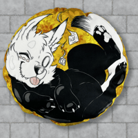 Image 2 of Spooky Wolf 2-Sided Throw Pillowcase