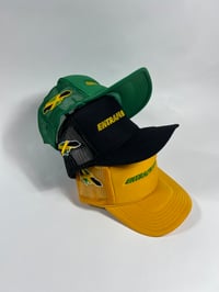 Image 4 of Black/Gold “ JamRock Vybz “ Trucker 