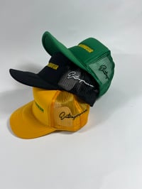 Image 5 of Black/Gold “ JamRock Vybz “ Trucker 