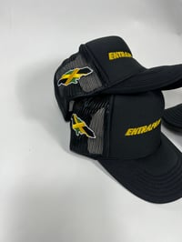 Image 2 of Black/Gold “ JamRock Vybz “ Trucker 