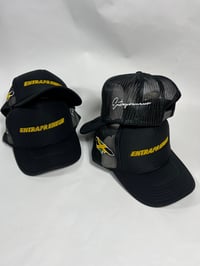 Image 3 of Black/Gold “ JamRock Vybz “ Trucker 
