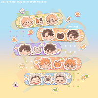 haikyuu • lunchtime with msby: adhesive bandages
