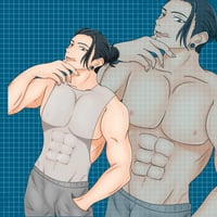 Image 1 of Gym Husbando Stickers