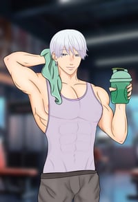 Image 4 of Gym husbando prints