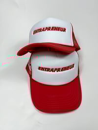 Image 1 of Red/White “ Cali Love “ Trucker 