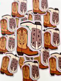 Cowboy Boots Sticker