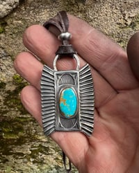 Image 2 of WL&A Handmade Old Style Ingot Royston Freedom Wings Pendant - 2"x 1.5"