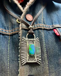 Image 3 of WL&A Handmade Old Style Ingot Royston Freedom Wings Pendant - 2"x 1.5"