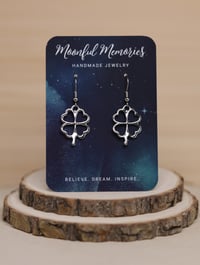 Image 2 of CLOVER Charm Earrings