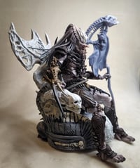Image 4 of Predator Throne - Classic Bone Throne Toy Diorama Element