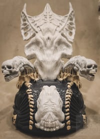 Image 3 of Predator Throne - Classic Bone Throne Toy Diorama Element