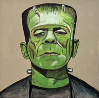 Image 1 of Frankenstein Painting Prints