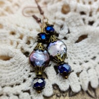 Image 4 of A Bit Baroque Pearl Drop Earrings (BB0019)