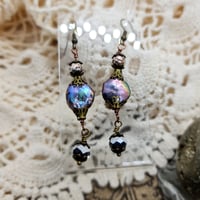 Image 7 of A Bit Baroque Pearl Drop Earrings (BB0020)