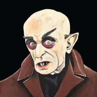 Image 1 of Nosferatu Painting Print