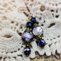 Image 3 of A Bit Baroque Pearl Drop Earrings (BB0019)