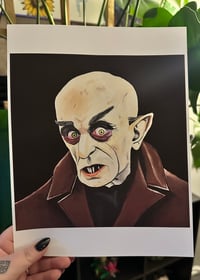 Image 2 of Nosferatu Painting Print