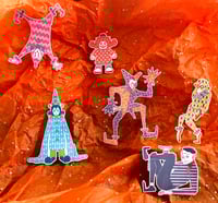 Image 1 of Clowns, Jokers, and Fools Stickers