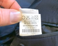 Image 12 of Wooyoungmi wool tailored blazer jacket, made in Korea, size 50 (M)