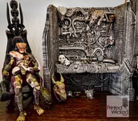 Image 5 of Predator II Trophy Wall Bio Masks Display - 3D Scanned Replica Toy Diorama Element