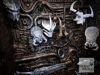 Image 6 of Predator II Trophy Wall Bio Masks Display - 3D Scanned Replica Toy Diorama Element