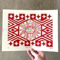 "Red Sun" Print