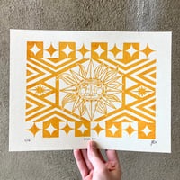 "Golden Sun" Print