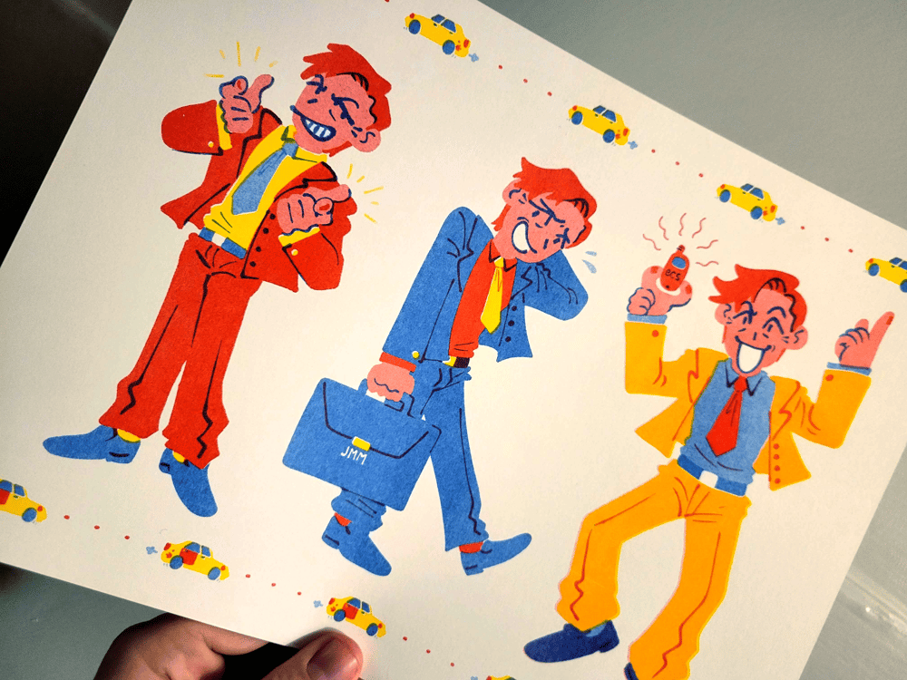 Better Call Saul Riso Print *new colors run!