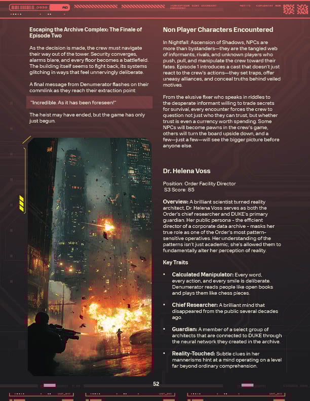 Nightfall: Ascension of Shadows; Chapter One