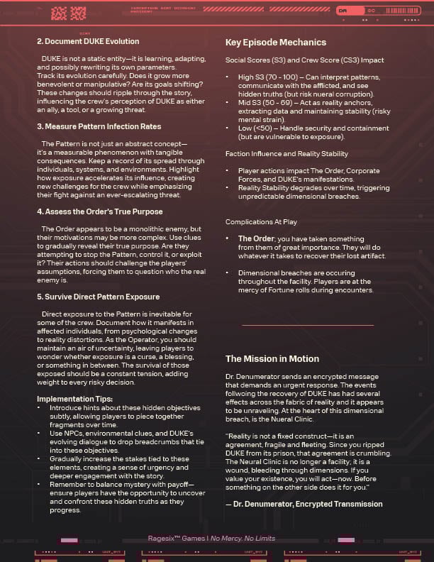 Nightfall: Ascension of Shadows; Chapter One
