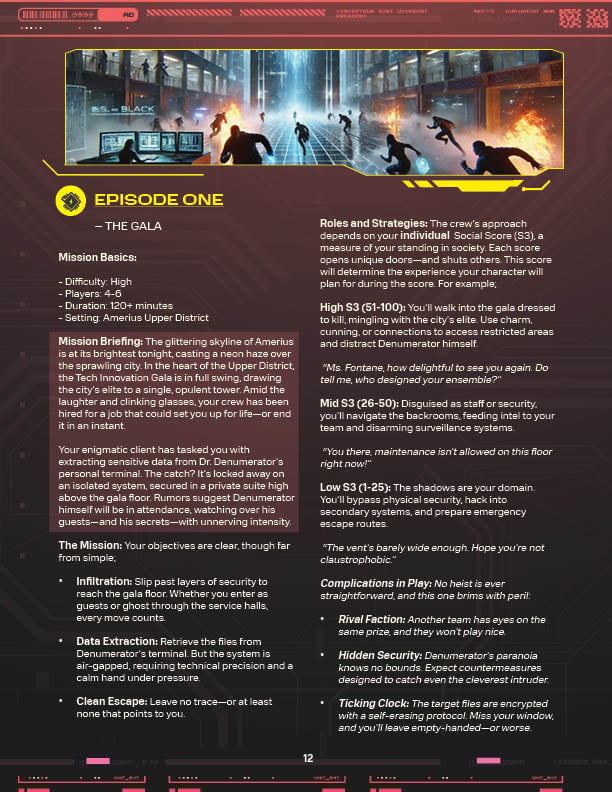 Nightfall: Ascension of Shadows; Chapter One