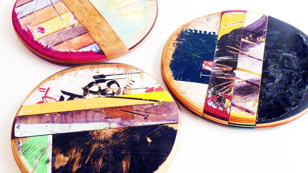 Image of SkateSpot Recycled Skateboard Trivet