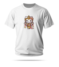 Image 1 of Hello Kitty as an Apsara Dancer T-Shirt - Made to Order