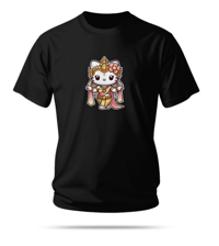 Image 2 of Hello Kitty as an Apsara Dancer T-Shirt - Made to Order