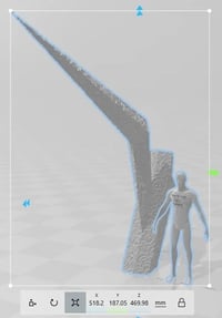 Image 6 of Predators Crucifix for Living Trophy - Diorama Toy Figure Element