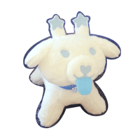 Image 1 of SALE! Icy Comet Star Puppy Plush