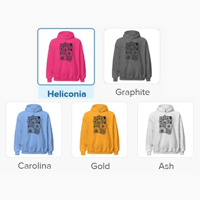 Image 4 of Flowers&Leaves hoodie